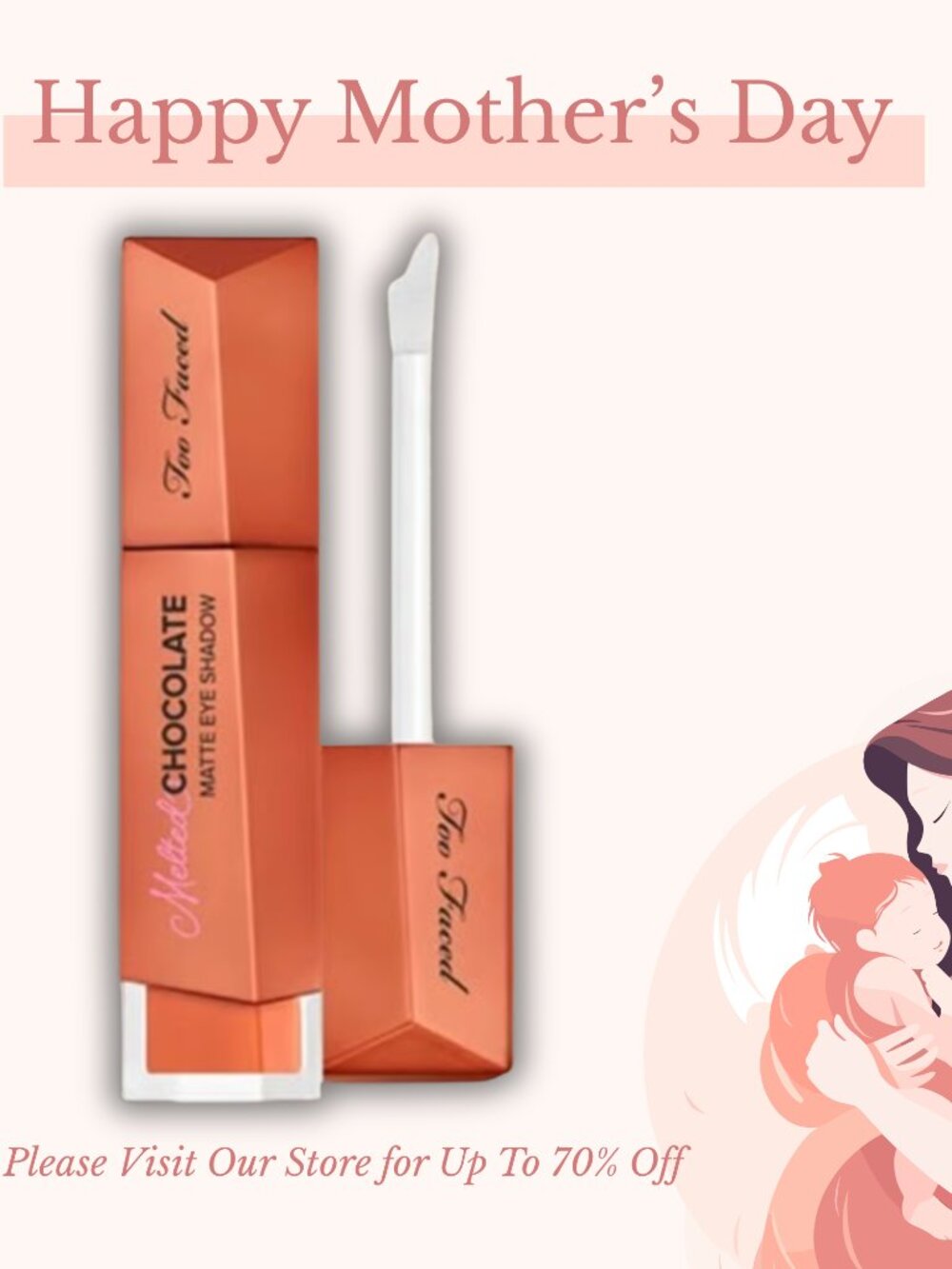 Too Faced Melted Chocolate Matte Eyeshadow - Chocolate Chai - 0.16 Oz